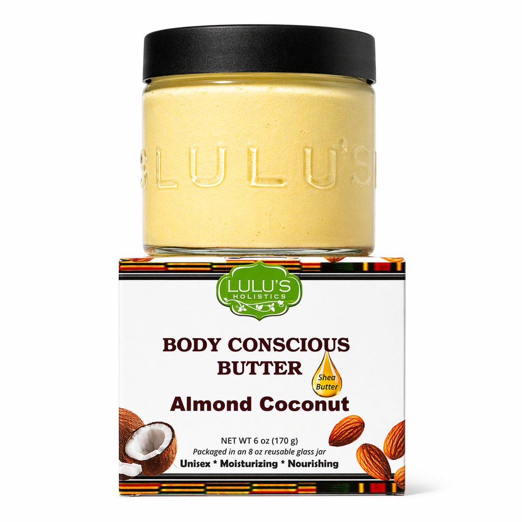 Original Almond Coconut Whipped Body Butter – Intense Hydration for Dry Skin