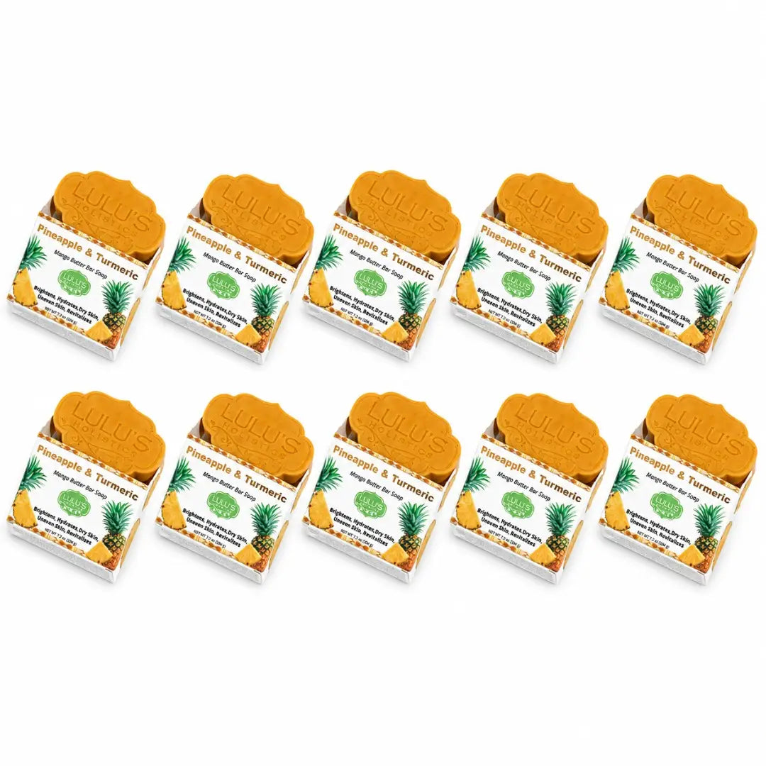 Pineapple Turmeric Mango Butter Bar Soap – Brightening Cleanse