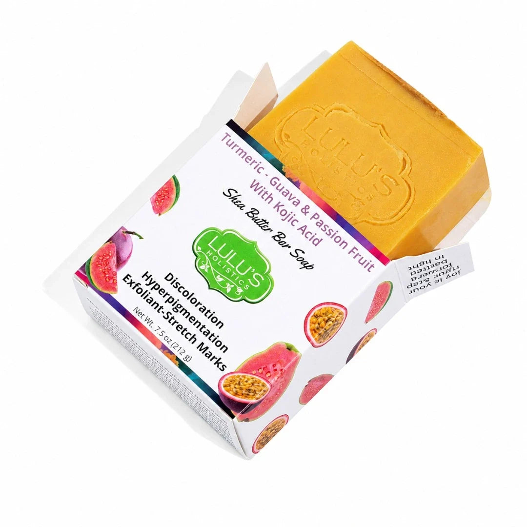 Pomegranate Mango Turmeric Kojic Shea Butter Bar Soap – Brightening Cleanse