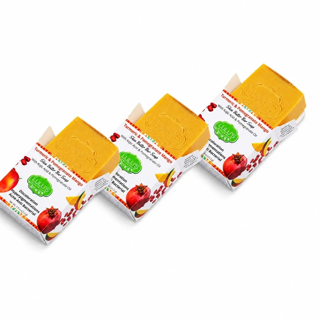 Unscented Turmeric Shea Butter Bar Soap – Gentle Brightening Cleanse